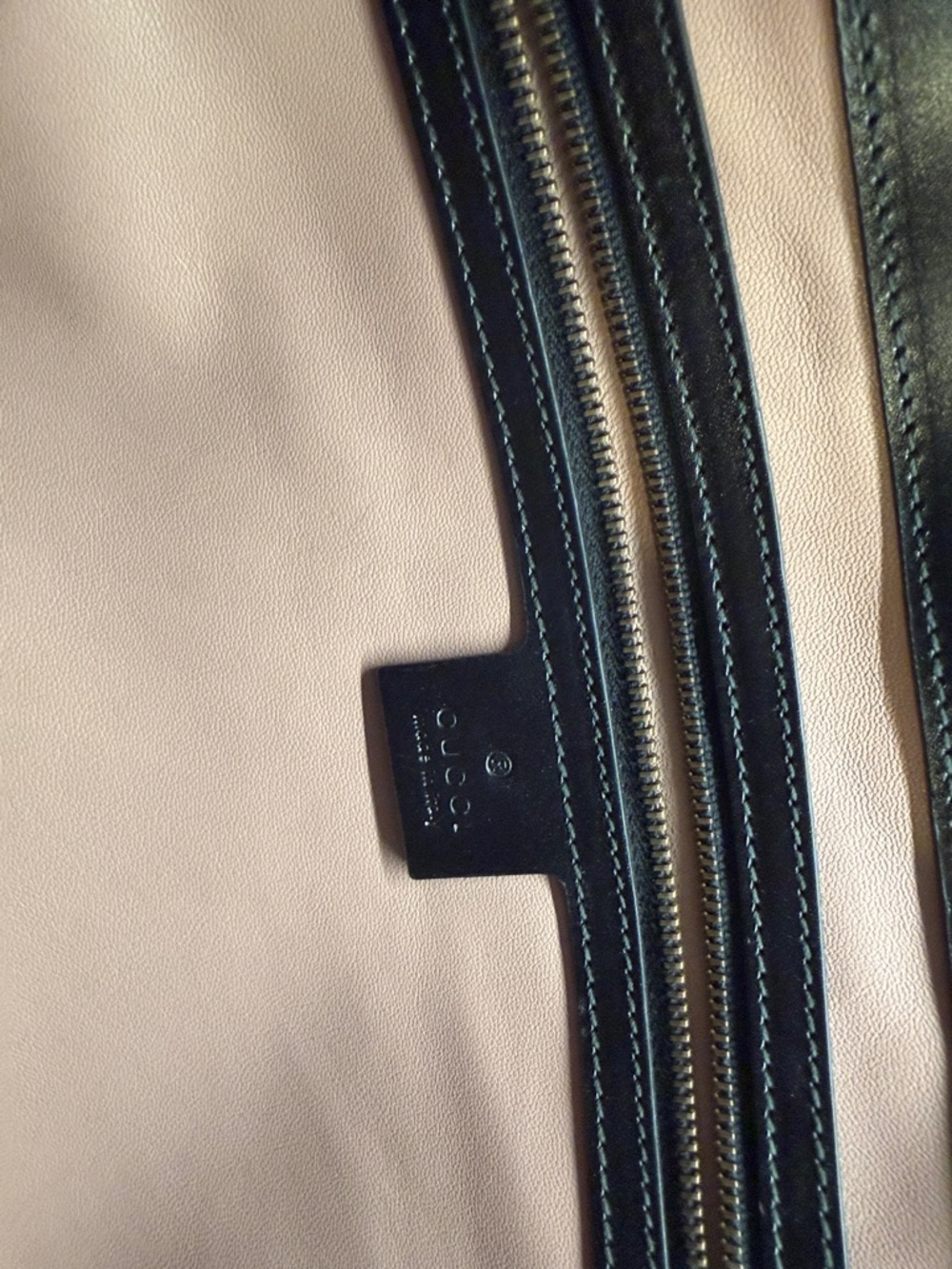 Gucci Leopard Print Tote with Black Leather and Gold Hardware - Picture 7 of 9